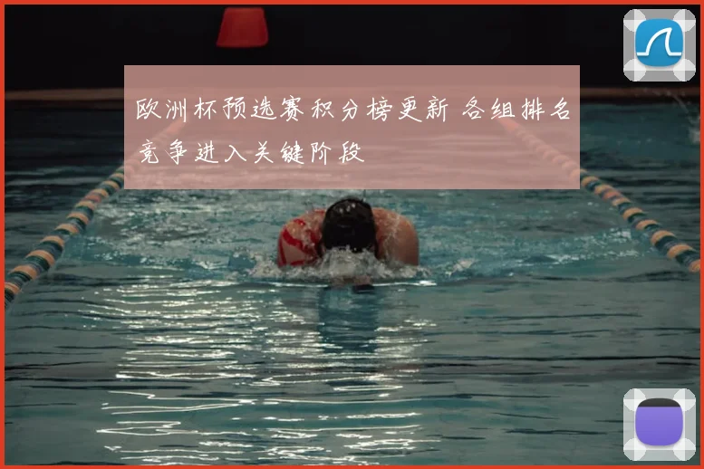 欧洲杯预选赛积分榜更新 各组排名竞争进入关键阶段